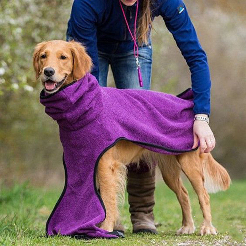 LATTE - Fleece Bathrobe