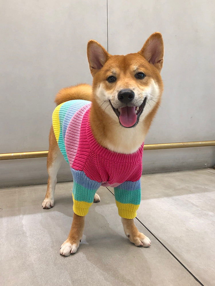 RAINBOW - Half Sleeve Sweater