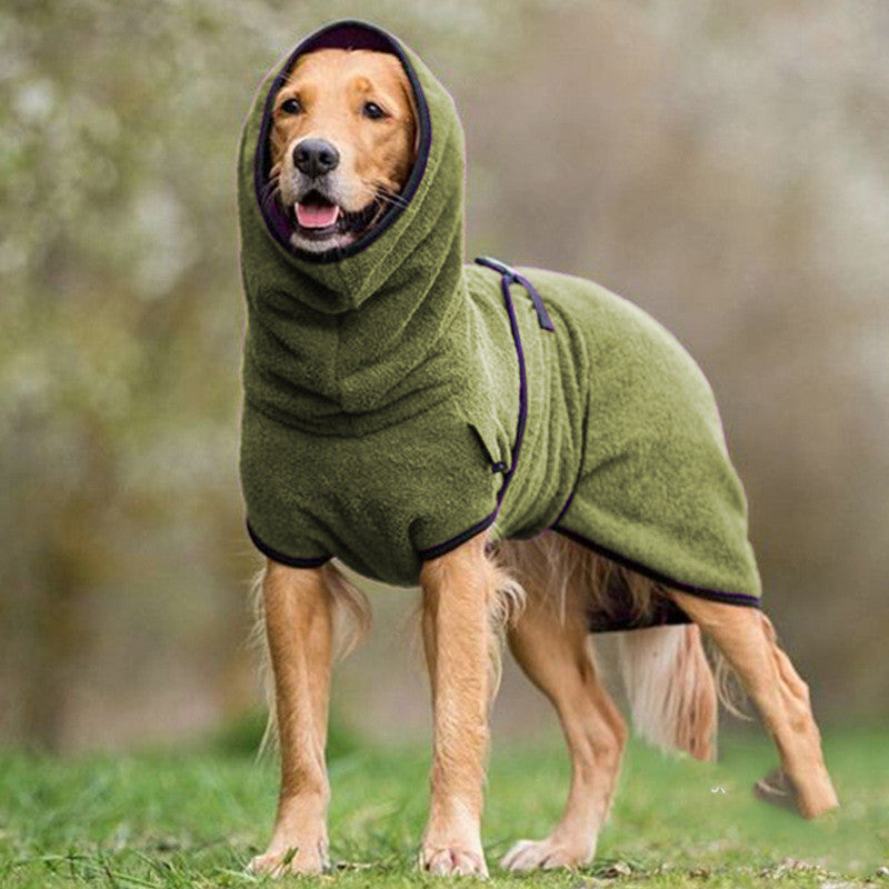 LATTE - Fleece Bathrobe