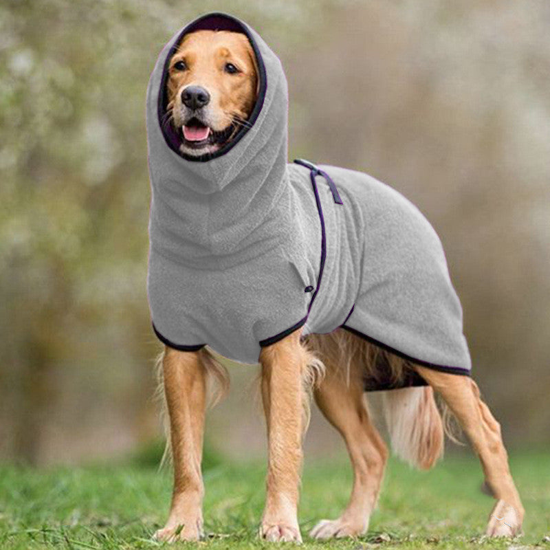 LATTE - Fleece Bathrobe