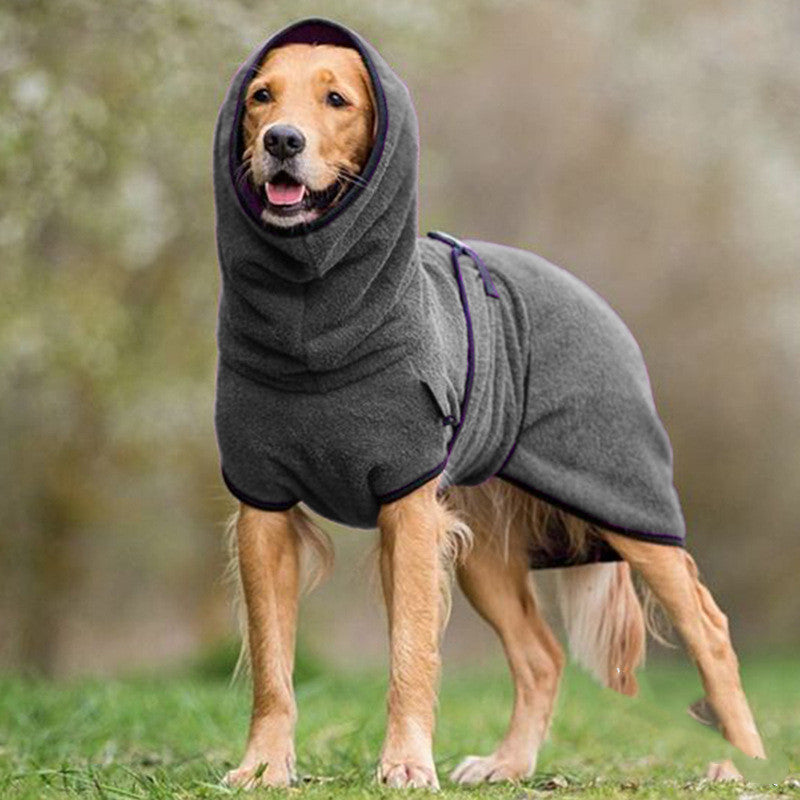 LATTE - Fleece Bathrobe